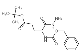 L-Glutamicacid, N-[(phenylmethoxy)carbonyl]-, 5-(1,1-dimethylethyl) ester, 1-hydrazide(9CI) picture