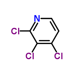 2,3,4-三氯吡啶结构式