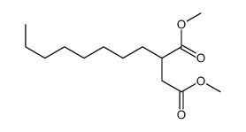 dimethyl 2-octylbutanedioate Structure