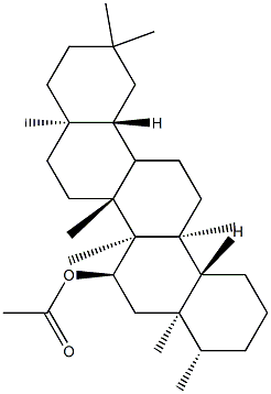 D:A-Friedooleanan-7α-ol acetate structure