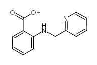 2-[(2-pyridinylmethyl)amino]benzoic acid结构式