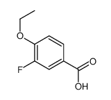 4-乙氧基-3-氟苯甲酸结构式