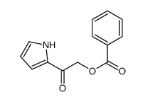 [2-oxo-2-(1H-pyrrol-2-yl)ethyl] benzoate结构式