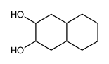 2,3-Naphthalenediol, decahydro-结构式