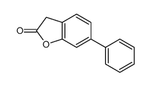 6-phenyl-3H-1-benzofuran-2-one Structure