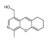 (1-methyl-7,8-dihydro-6H-chromeno[2,3-c]pyridin-4-yl)methanol结构式