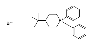 4-tert-butyl-1,1-diphenylphosphinan-1-ium,bromide Structure