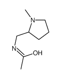 N-[(1-methylpyrrolidin-2-yl)methyl]acetamide Structure