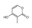 4-hydroxy-3-methylpyran-2-one Structure