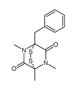 1-benzyl-4,5,7-trimethyl-2,3-dithia-5,7-diaza-bicyclo[2.2.2]octane-6,8-dione Structure