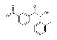 N-hydroxy-N-(2-methylphenyl)-3-nitrobenzamide Structure