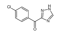 (4-chlorophenyl)-(1H-1,2,4-triazol-5-yl)methanone Structure