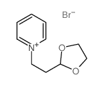 1-[2-(1,3-dioxolan-2-yl)ethyl]pyridine Structure