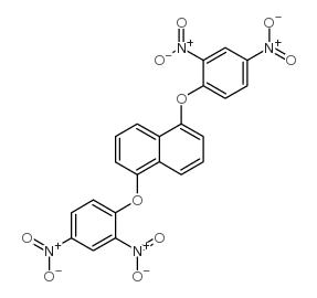 Naphthalene,1,5-bis(2,4-dinitrophenoxy)-结构式