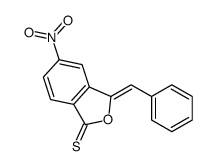 3-benzylidene-5-nitro-2-benzofuran-1-thione结构式