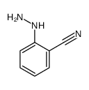 2-HYDRAZINYLBENZONITRILE HYDROCHLORIDE Structure