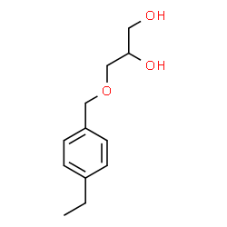 3-(p-Ethylbenzyloxy)-1,2-propanediol structure