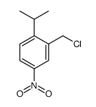 2-(chloromethyl)-1-(1-methylethyl)-4-nitrobenzene structure