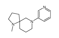 1-methyl-9-pyridin-3-yl-1,9-diazaspiro[4.5]decane结构式