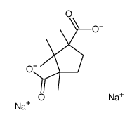 sodium 3-methyl cis-()-camphorate结构式