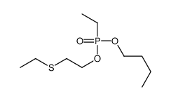1-[ethyl(2-ethylsulfanylethoxy)phosphoryl]oxybutane结构式