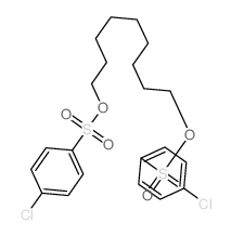 1,9-bis[(4-chlorophenyl)sulfonyloxy]nonane结构式