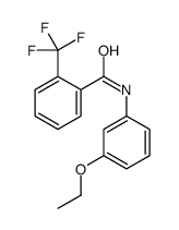 N-(3-ethoxyphenyl)-2-(trifluoromethyl)benzamide Structure