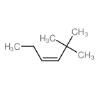 顺-2,2-二甲基-3-己烯结构式