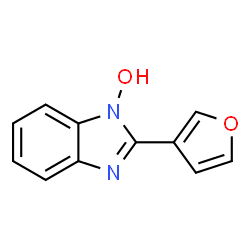 1H-Benzimidazole,2-(3-furanyl)-1-hydroxy-(9CI) Structure