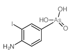 Arsonic acid,(4-amino-3-iodophenyl)- (9CI) Structure