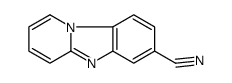 Pyrido[1,2-a]benzimidazole-7-carbonitrile (9CI) Structure