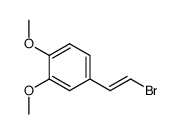 trans-4-(2-bromovinyl)-1,2-dimethoxybenzene Structure