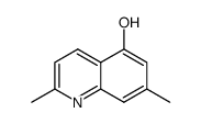 5-hydroxy-2,7-dimethylquinoline Structure