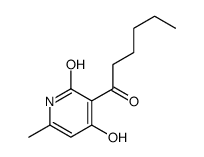 3-Hexanoyl-4-hydroxy-6-methyl-2(1H)-pyridinone picture