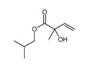 2-methylpropyl 2-hydroxy-2-methylbut-3-enoate Structure