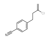 2-CHLORO-4-(4-CYANOPHENYL)-1-BUTENE structure