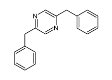 2,5-dibenzylpyrazine Structure