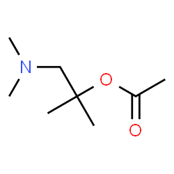 2-Propanol,1-(dimethylamino)-2-methyl-,acetate(ester)(9CI)结构式