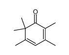 2,3,5,6,6-pentamethyl-2,4-cyclohexadienone Structure