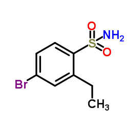 4-Bromo-2-ethylbenzenesulfonamide结构式