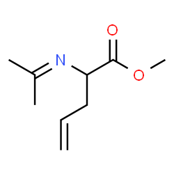4-Pentenoicacid,2-[(1-methylethylidene)amino]-,methylester(9CI)结构式