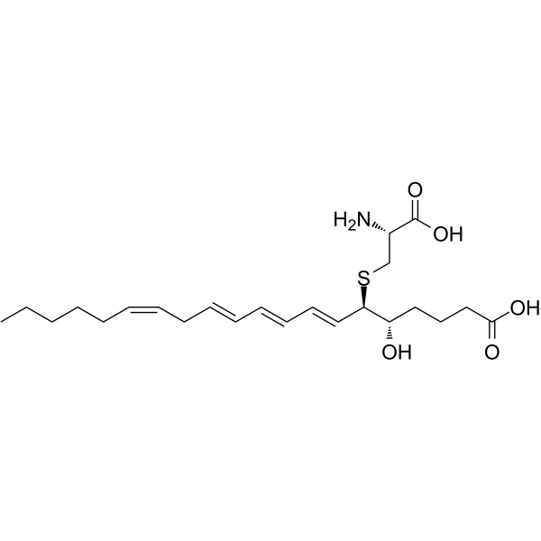 11-trans Leukotriene E4 structure