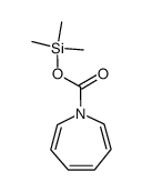 1H-Azepin-N-carbonsaeure-trimethylsilylester结构式