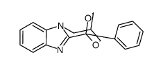 1,4-(Epoxymethanol)-1H,3H-(1,4)oxazepino(4,3-a)benzimidazole, 4,5-dihy dro-1-phenyl-结构式