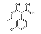 1-Ethyl-5-(3-chlorophenyl)biuret结构式
