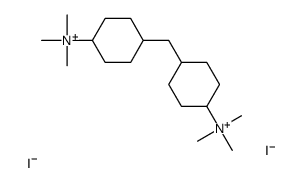 trimethyl-[4-[[4-(trimethylazaniumyl)cyclohexyl]methyl]cyclohexyl]azanium,diiodide Structure