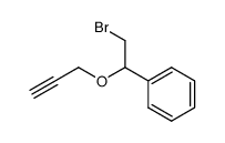 1-bromo-2-phenyl-3-oxohex-5-yne结构式