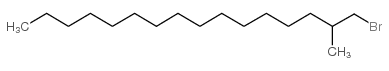 1-溴-2-甲基十六烷结构式