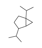 1,4-di(propan-2-yl)bicyclo[3.1.0]hexane结构式