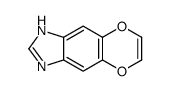 1H-[1,4]Dioxino[2,3-f]benzimidazole(9CI) Structure